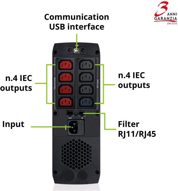 Tecnoware UPS EXA PLUS 1000