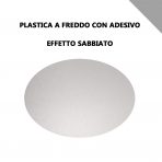 Bobina Plastica a freddo 1270mm x 50m - EFFETTO SABBIA