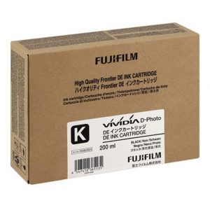 Cartuccia Black 200ml per Fuji DE100
