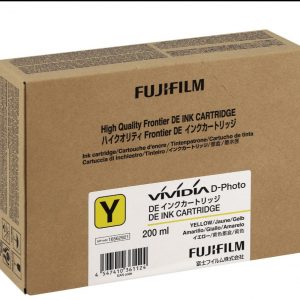 Cartuccia Yellow 200ml per Fuji DE100