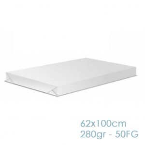 Biadesivo 620x1000mm REMOVIBILE 280Gr 50Fg