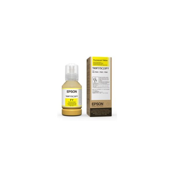 Ink Dye Sublimation GIALLO FLUO (140ml) per F501