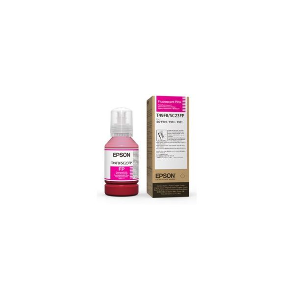 Ink Dye Sublimation PINK FLUO (140ml) per F501